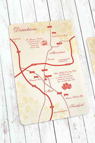 Strawberry Cream - Direction Card