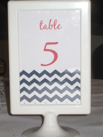 Table Number 5 - Nautical Theme