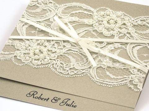Mink and Ivory Lace