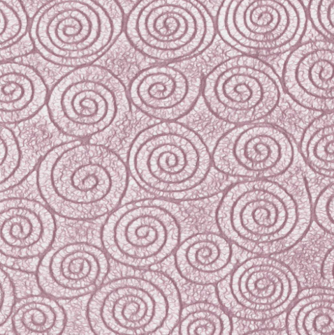 Wa Lace Swirl Deep Mauve 20gsm A4 paper