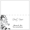 Versaille Elegance - Placecard