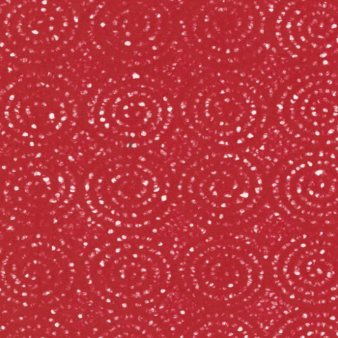 Wa Lace Swirl Red 20gsm A4 paper
