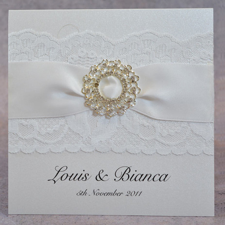 White Queen - Wedding Invite