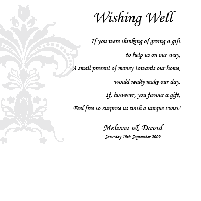 Formal Damask - Wishing Well