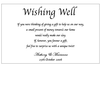 Silver Love Wrap - Wishing Well